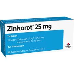 ZINKOROT 25MG TABLETTEN